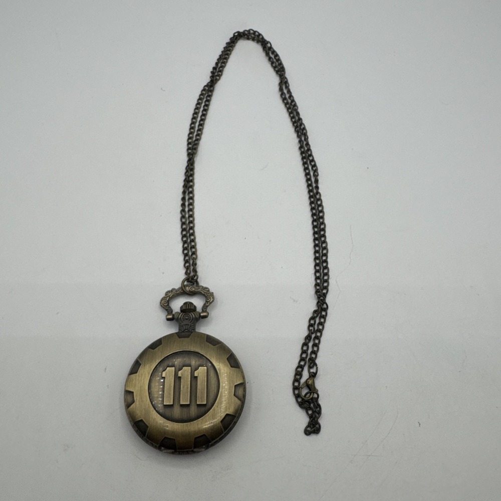 Fallout - Vault 111 - Steampunk Cosplay Bronze Pocket Watch